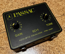 Passac EC-1 Akustik - Gitarren Equalizer Vorverstärker Vintage  SELTEN