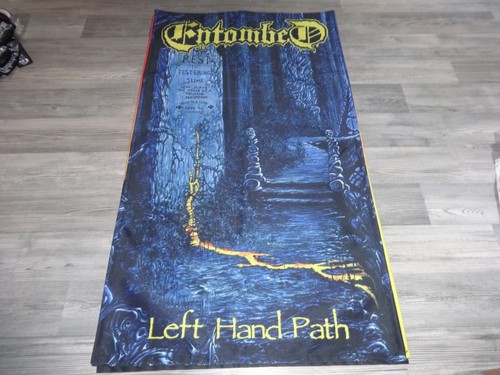 Entombed flagge textil poster - entombed,