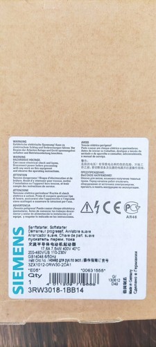 Siemens sanftstarter - siemens,