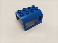 Lego Duplo Lok Eisenbahn Führerhaus blau Ersatz Ersatzteil