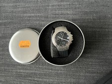 VW Audi Sport Chronograph Herren silber/schwarz Originalzubehör NEU / OVP