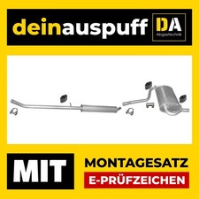Auspuffanlage für Dacia