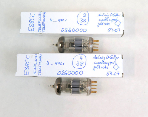 Telefunken e88cc röhre - röhre, /