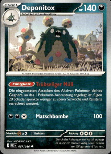 Deponitox 057 086 pokemon - deponitox,