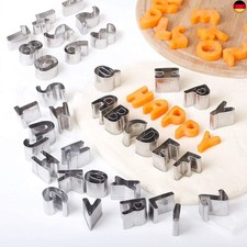26 Pcs Ausstecher Buchstaben