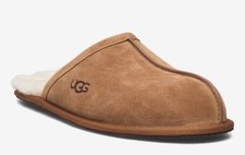 UGG Herren Schuhe Hausschuhe Pantoffeln Slipper 1101111 Scuff Lammfell Braun 44