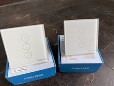 2x Rolladen Zeitschaltuhr WLAN Rolladenschalter mit Alexa Jalousien Schalter