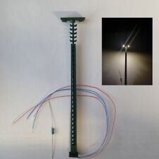 Spur H0 LED Gittermastleuchte 2-flammig Angebotspreis ab 4,79€ Stück NEU C3030