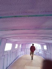 Kanalboot Isolierung /