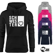 Hoodie Damen Schwesterherz