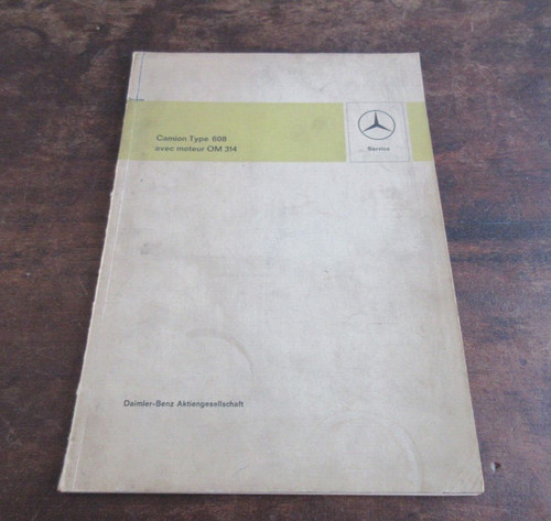 Mercedes benz 608 om314 camion - mercedes,