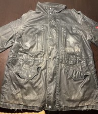 Wellensteyn Jacke Leder Grau