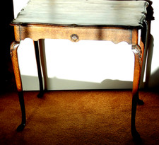 antik Beistelltisch Holz Eiche