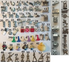 MONOPOLY Ersatzteile -
