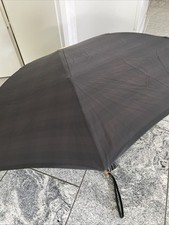 alter Regenschirm in Tasche von Knirps in schwarz/antrazit  voll funktionsfähig