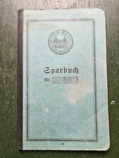 (RB)5099-010624, Altes Sparbuch Städtische Sparkasse Brand Erbisdorf 1940