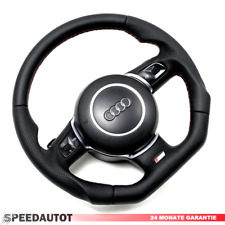 Tuning Abgeflacht Alcantara Lenkrad S-Line Audi A8 S8 D3 4E SPORT 556-1 Airbag