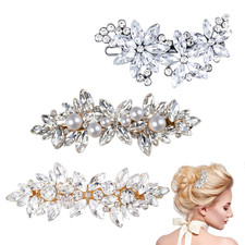 3 Stück Strass Haarspange