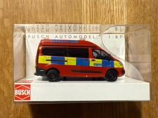 Top: Busch 52519 Ford Transit Custom Polizei England Automodell 1:87 OVP!