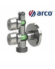 ARCO WANDANSCHLUSS 1/2 X 3/4 X 3/8 ANSCHLUSSVENTIL, SPÜLMASCHINE, WASCHMASCHINE