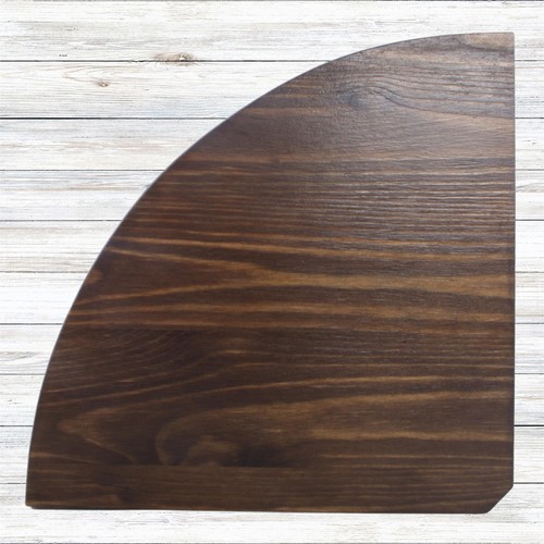 Holz eckregal schwebend - holz,