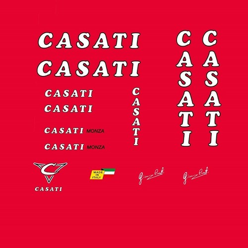 Casati monza bicycle decals - bicycle,