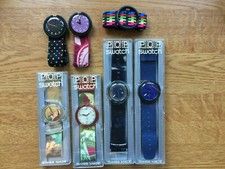 Konvolut Pop Swatch 6 Stück z.B. Putti, Blue Velvet, Quisisana, Sporting Club 