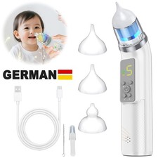 Nasensauger Baby,Nasensauger Baby Elektrisch Nasenreiniger, Nasensauger 3 IN1