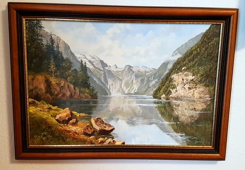 ölgemälde königssee - Ölgemälde,