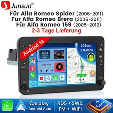 Android 14 Für Alfa Romeo 159 Sportwagon Brera Spider 939 Autoradio Carplay DAB+