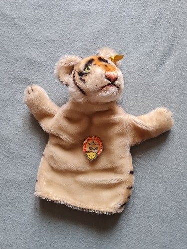 Steiff handpuppe tiger 6880 - tiger, 6880/17