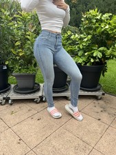 Levi‘s Jeanshose Jeans Hose Blau 721 High Rise Skinny W26L28 Gr S