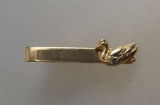 Neugablonz Kragenclip /  Krawattenklammer Ente (61357)