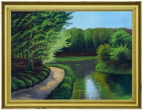 Landschaftsgemälde - , –