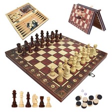 Schachspiel 3 in1 klappbares