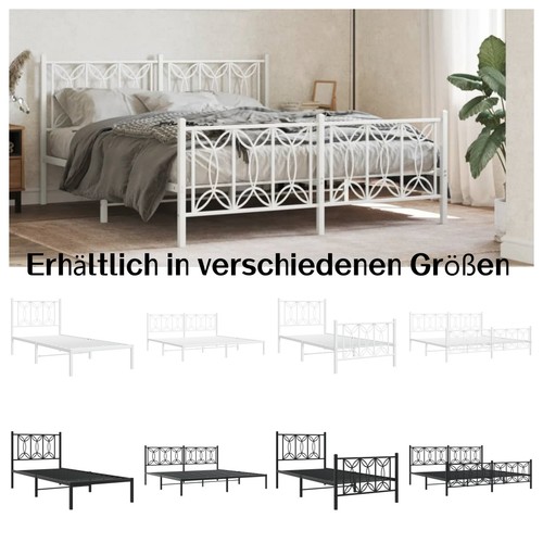 Metallbett bettgestell mit - metallbett,