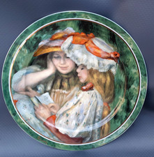 Goebel Artis Orbis Sammelteller Auguste Renoir Deux jennes filles lisant 31,8 cm