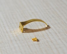 ORTOFON SPU Headshell Finger-Lift with 2x screws Gold Color - NEW ORIGINAL - 