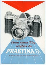 KW Prospekt PRAKTINA FX Kamera