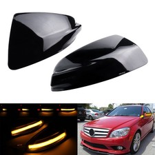 1 Paar LED Spiegelblinker Außenspiegel Für Mercedes W639 W204 S204 W164 Schwarz