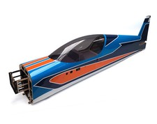 Pilot-RC 67 Zoll Spannweite Extra NG Rumpf mit Baldachin (blau/orange - Schema 05)