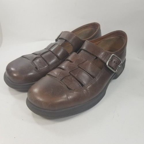 Ecco clog brown leather - ecco,