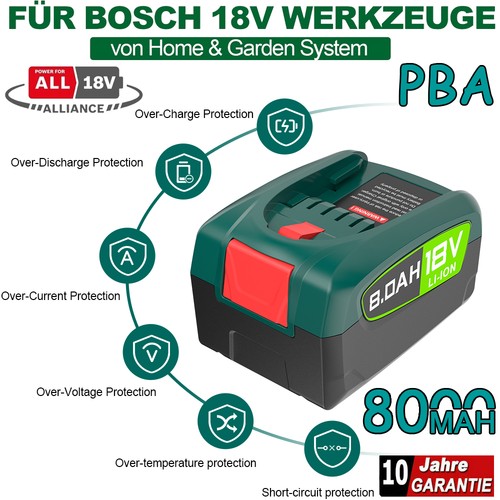 18v 8ah ion akku für - 8ah,