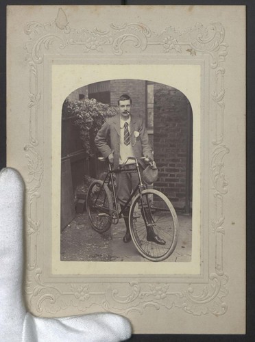 Fotografie fahrrad fahrer - fotografie, mit