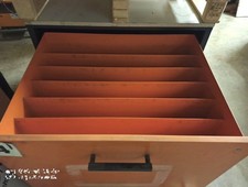 (Druck-)Platten-/Zeichnungsschrank BACHER