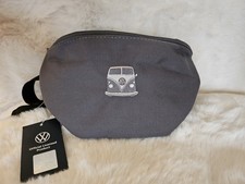 VW BAUCHTASCHE GRAU GESTICKTES