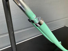 NOS authentic Vintage original Bianchi celeste/chrome  fork  - GIPIEMME drop out