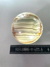 Onyx Marmor Kugel Unikat 677 Gramm 