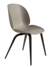Gubi Beetle Dining Chair Stuhl - Holzbeine Eiche, beige - Lagerabverkauf