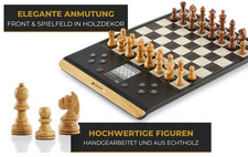 Millennium Chess Genius Pro Wood Edition M818 Schachcomputer mit Farbdisplay-NEU